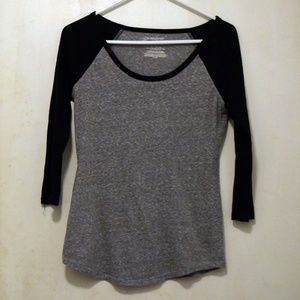 no bounderies baseball tee